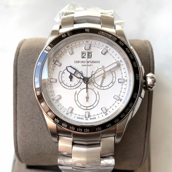 emporio armani swiss mens watches